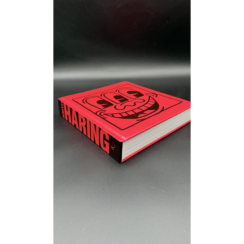 Keith Haring Rizzoli Hardcover Art Book Jeffrey Deitch Pop Art Monograph Red